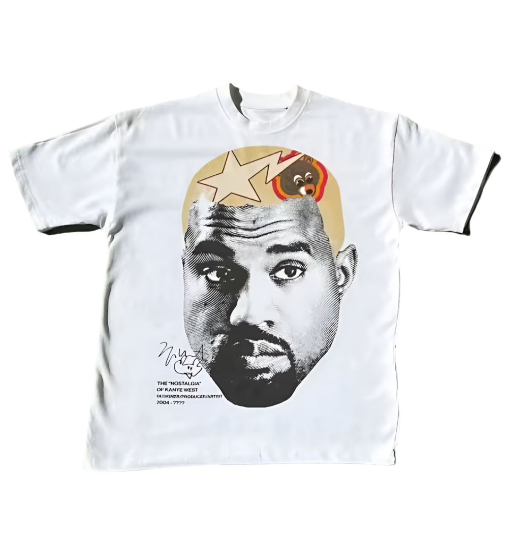 Playera Face Kanye West