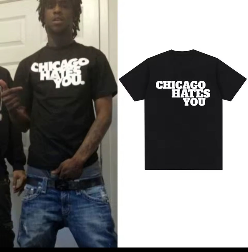 Playera Chicago Hates You